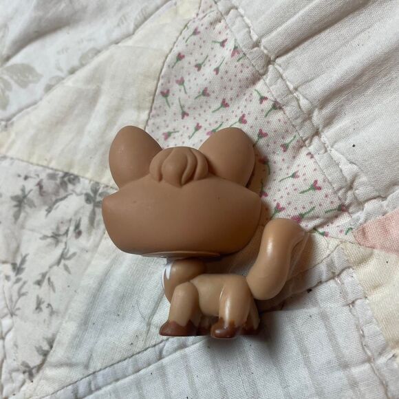 littlest pet shop authentic fox 2007 hasbro blue eyes - Picture 5 of 6